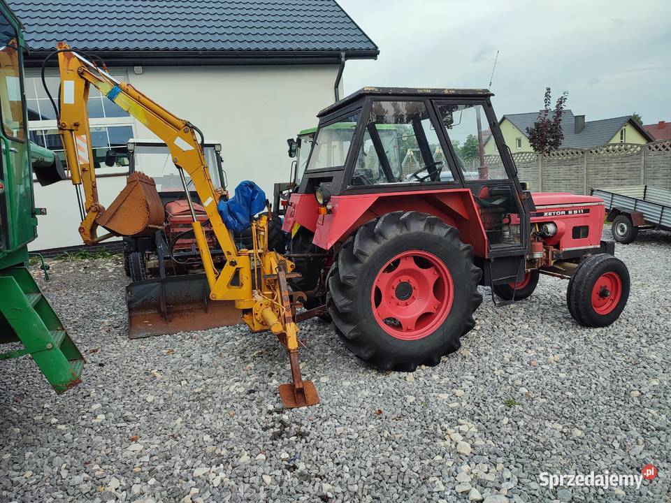 Mikrus 1A koparka do ciągnika polska Nowa Słupia