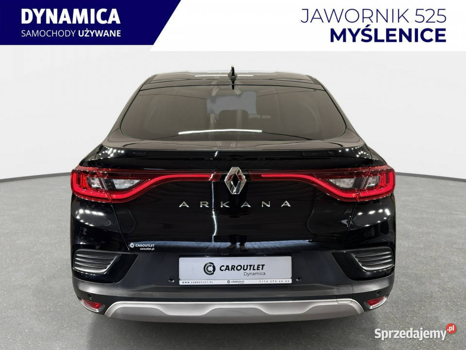 Renault Arkana VAT 23 Techno 13TCe mHEV 158 EDC elektrycznie ustawiane fotele Myślenice