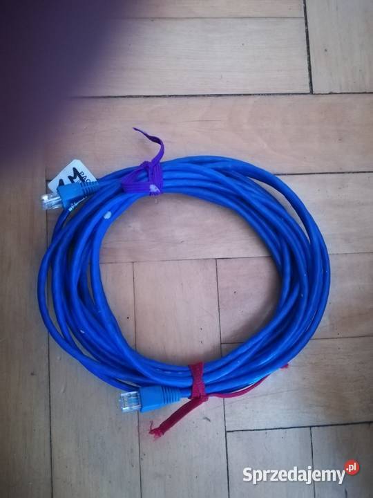 Kabel sieciowy skrętka Ethernet ETL długość 7m