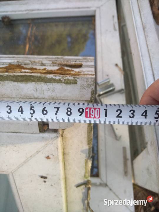Okno PCV 115 x 190 1150 x 1900mm Drzwi i okna Warszawa sprzedam