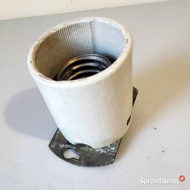 Oprawa ceramiczna żarówki z gwintem E40 Goliat lubelskie sprzedam