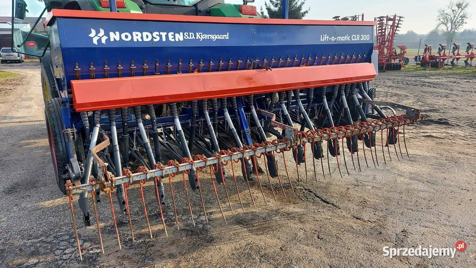 Siewnik zbożowy Nordsten 3m CLR liftomatic nieuszkodzony Bramka