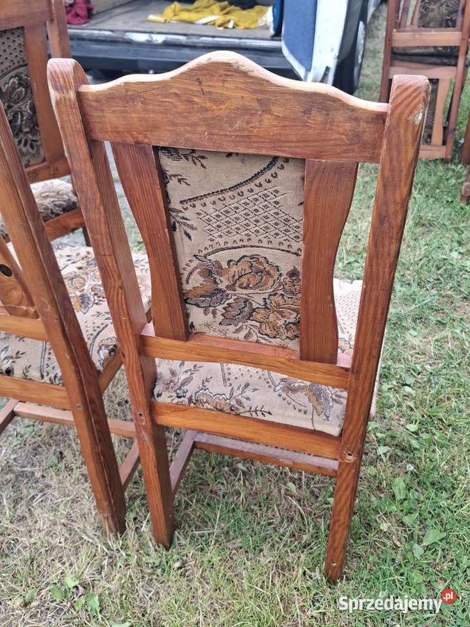 Krzesła Drewniane Stan dolnośląskie