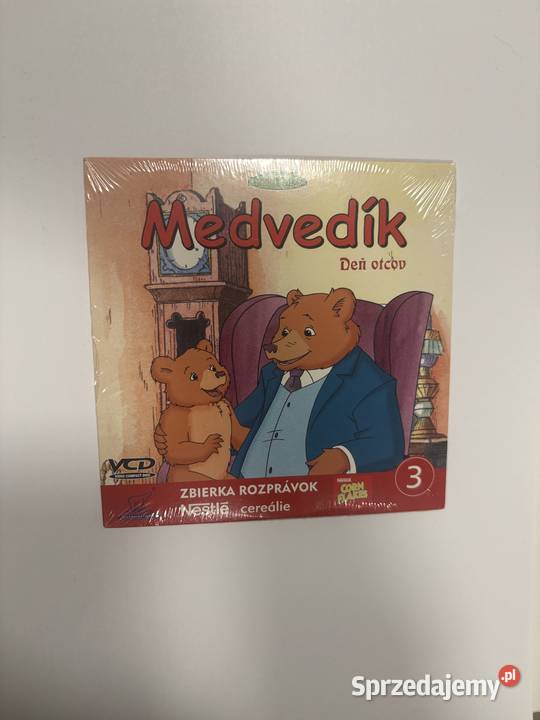 Medvedk De otcov VCD I Bajka dzieci 1 płyta Warszawa