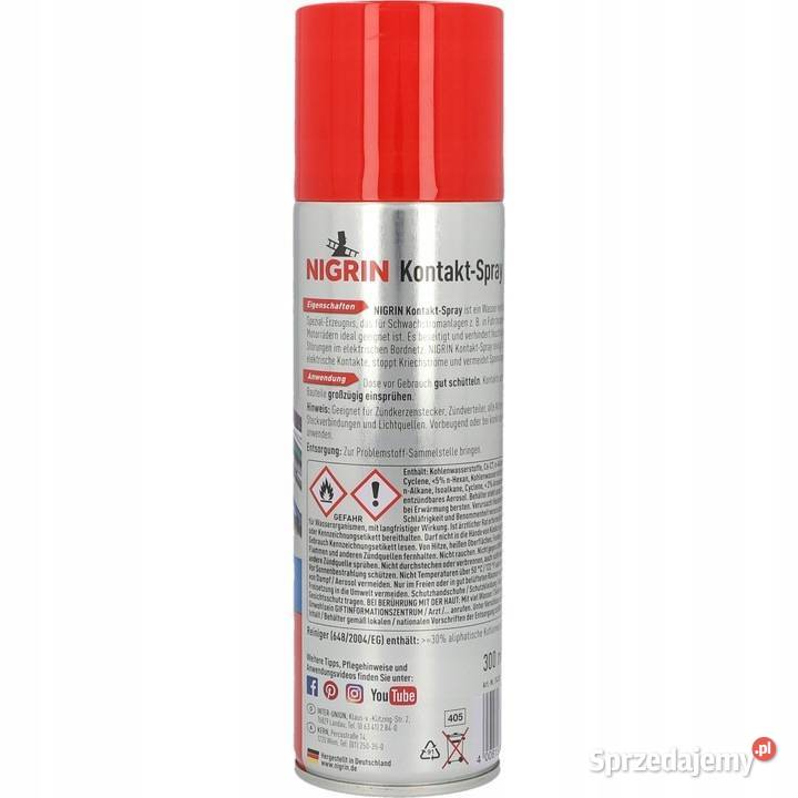 Spray preparat do czyszczenia styków Wyposażenie elektryczne Opalenica
