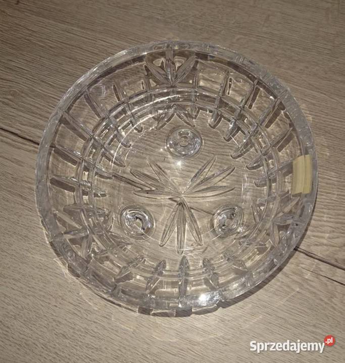 Salaterka miseczka Kryształ Oryginał PRL łódzkie Łódź