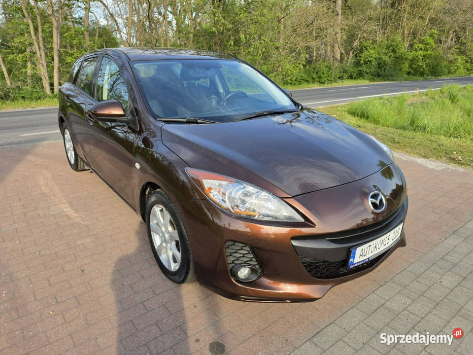 Mazda 3 Mazda 3 16 benzynka z niskim przebiegiem brązowy wielkopolskie Cielcza