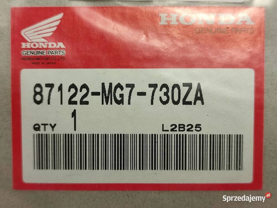 NAKLEJKA NA BŁOTNIK HONDA XLV750R 1985 NOWA lubelskie sprzedam