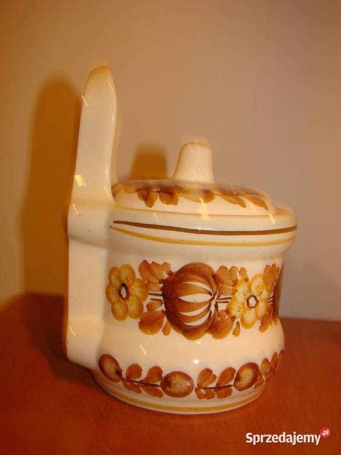 ZF Koło fajansowa solniczka kuchenna Pruszcz Gdański