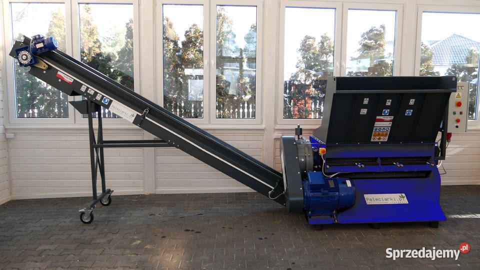 Rębak Shredder Jednowałowy 15kW z Separatorem Częstochowa