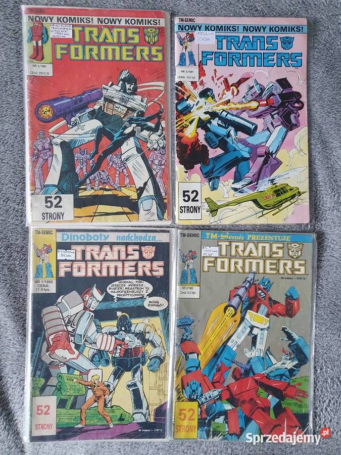 Transformers zestaw 15 komiksów TMSemic Gdynia