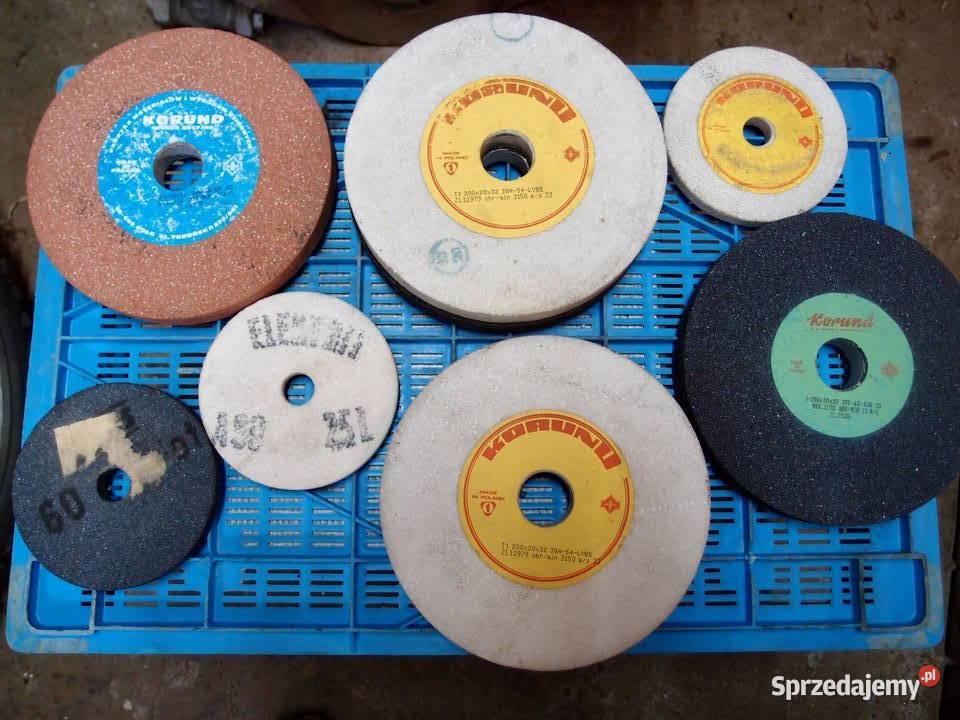Kamień szlifierski 200x20x32 Korund 125x13x20 Łódź