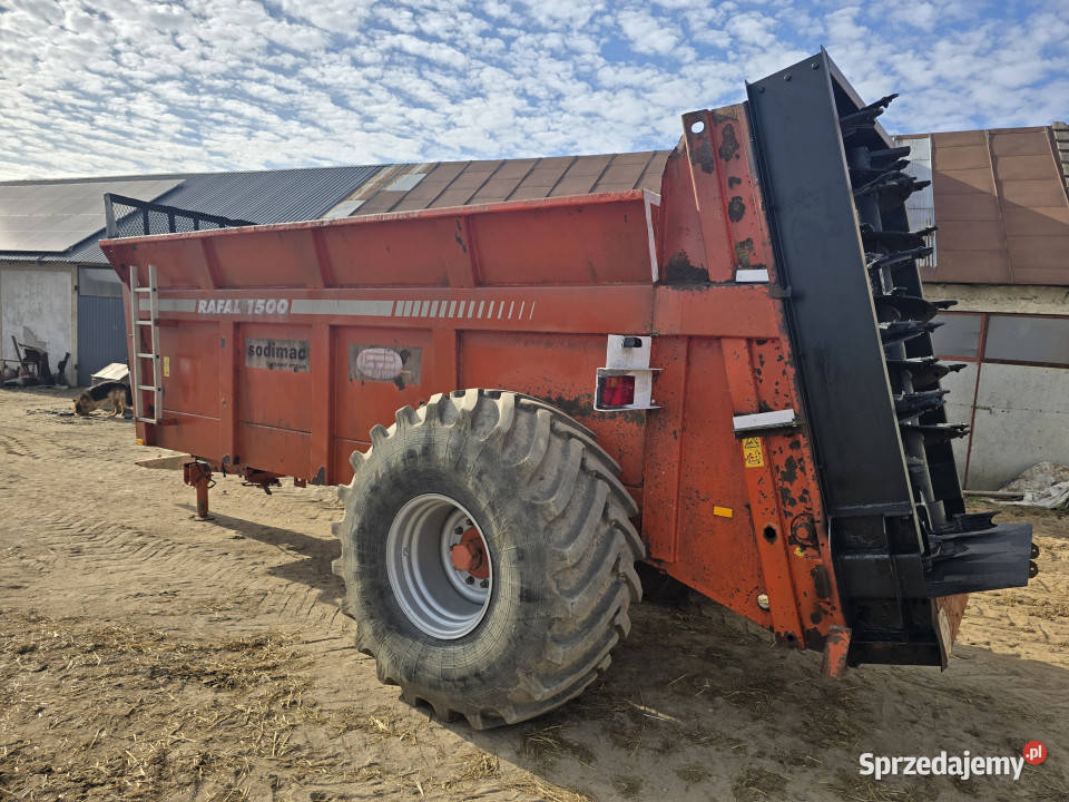 Rozrzutnik obornika SODIMAC RAFAL 1500 15 m3 Turowo