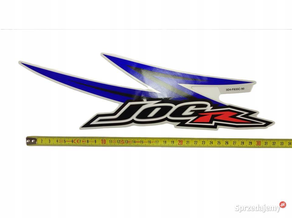 NAKLEJKA JOG R NA CZACHĘ YAMAHA CS50 JOG R 2010