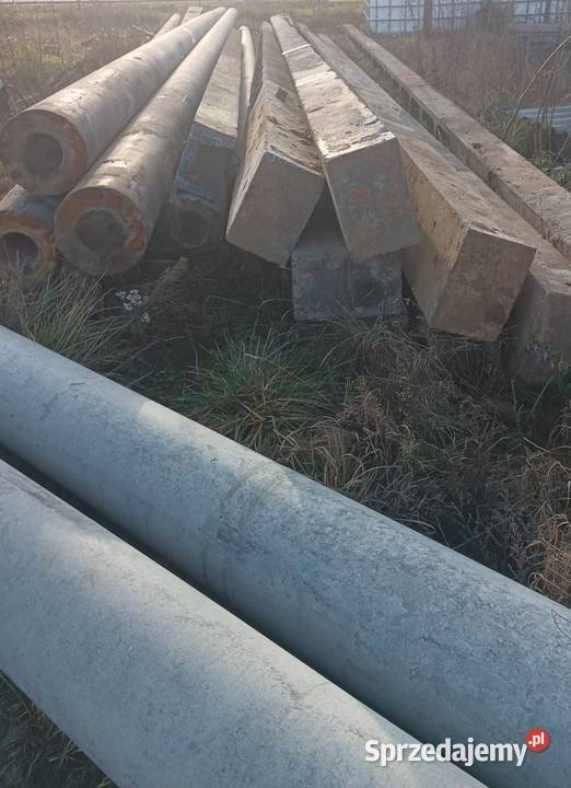 Sprzedam słupy elektryczne betonowe kujawsko-pomorskie Brodnica