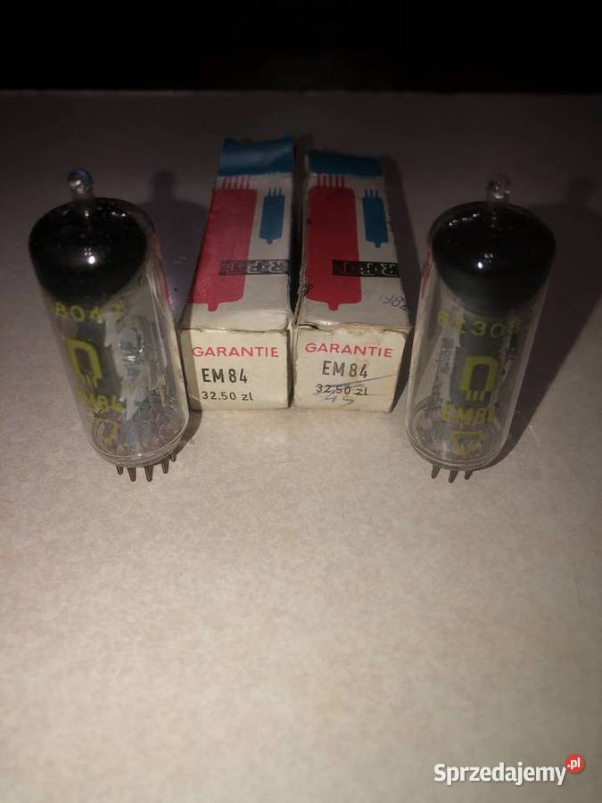 EM84 RFT magiczne oko wskaźnik wysterowania nowe śląskie Jaworzno