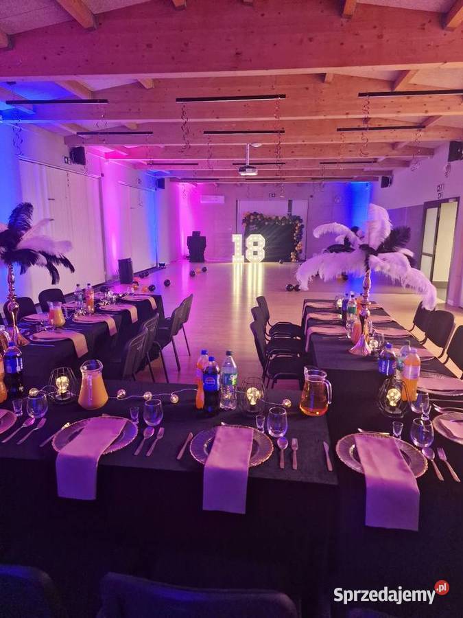 Wynajem obrusy welurowe Kraków