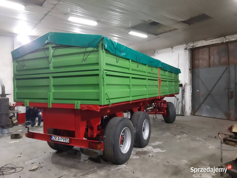 Przyczepa trzyosiowa Przyczepy rolnicze zachodniopomorskie