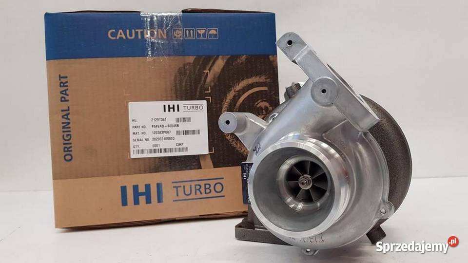 Nowa turbosprężarka IHI F54VAD S0045B F54VAD Kraków