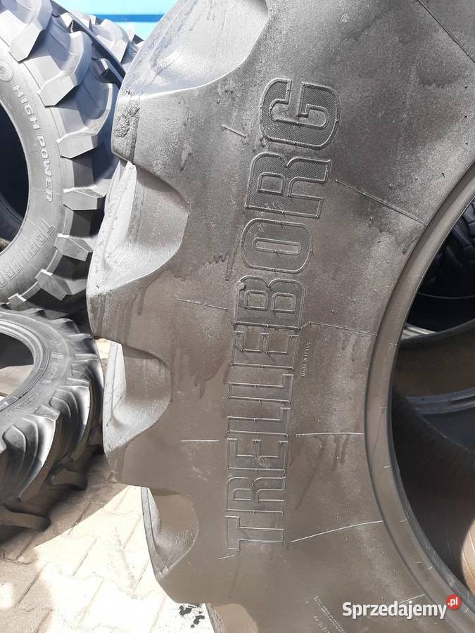 2x Opona używana rolnicza 75070R44 TRELLEBORG podlaskie Zaścianki