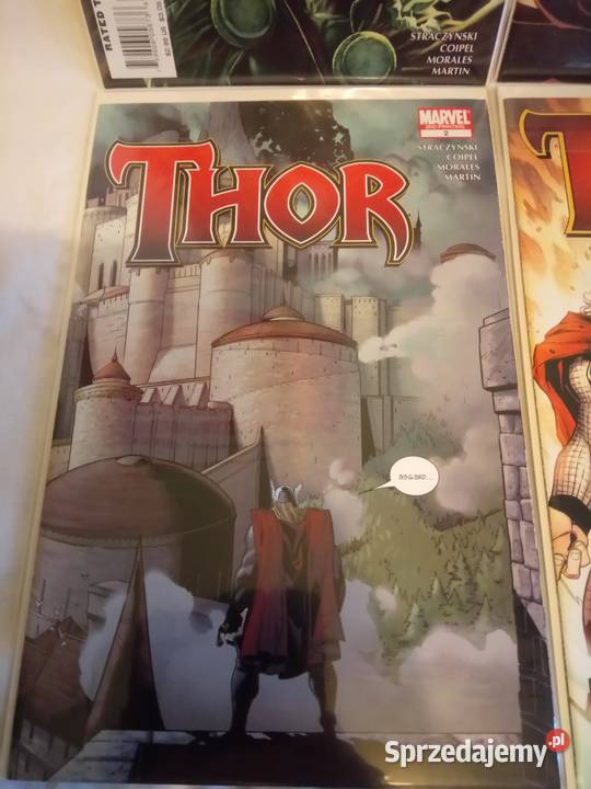 Komiksy Marvel Thor Straczynski Coipel 2007 USA miękka Warszawa