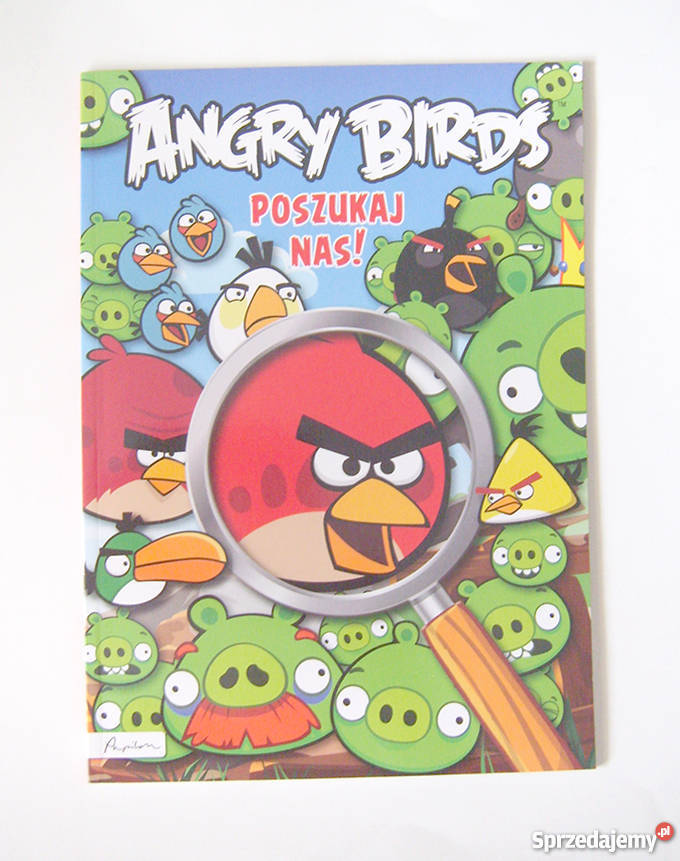Angry Birds poszukaj nas, Angry birds książka dla dzieci
