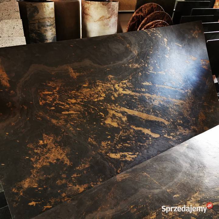 Czarno złoty fornir dekoracyjny na ścianę wewnętrzne