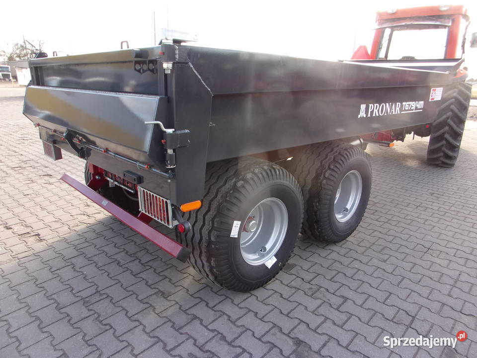 Przyczepa budowlana Tandem wahacz T6794M 85t Opoczno