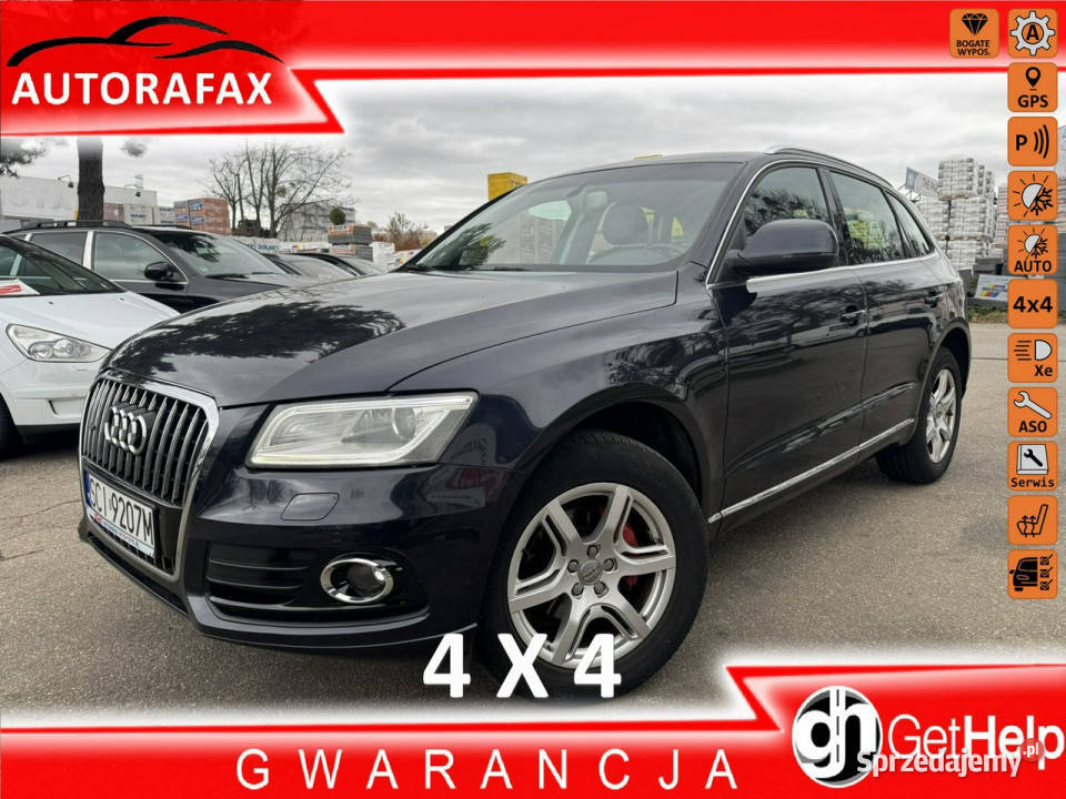Audi Q5 Klimatronic 3stref Navi DSG Hak Quattro gniazdo AUX Cieszyn