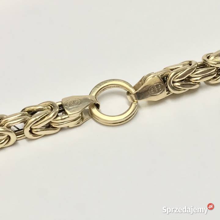 Złoty ŁAŃCUSZEK damski 14K KRÓLEWSKI cud 66