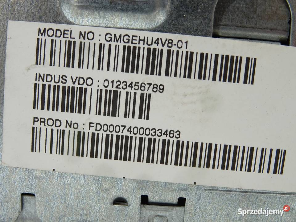 RADIO OPEL SIGNUM 13272817 0308 ODTWARZACZ