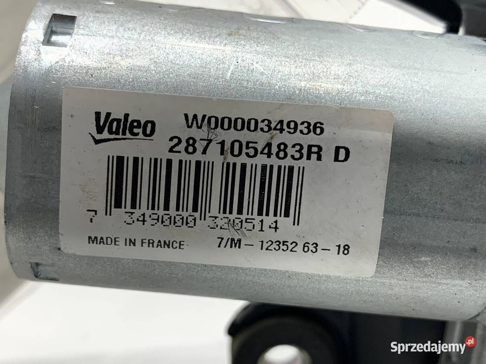 SILNIK WYCIERACZEK TYŁ RENAULT CAPTUR I Silniki wycieraczek podkarpackie