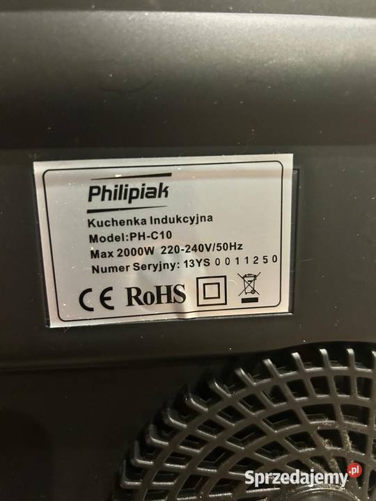 Kuchenka indukcyjna Philipiak PHC10 Tychy