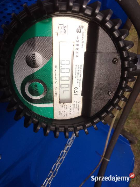 Mobilny system dozowania oleju silnikowego 220L Turek