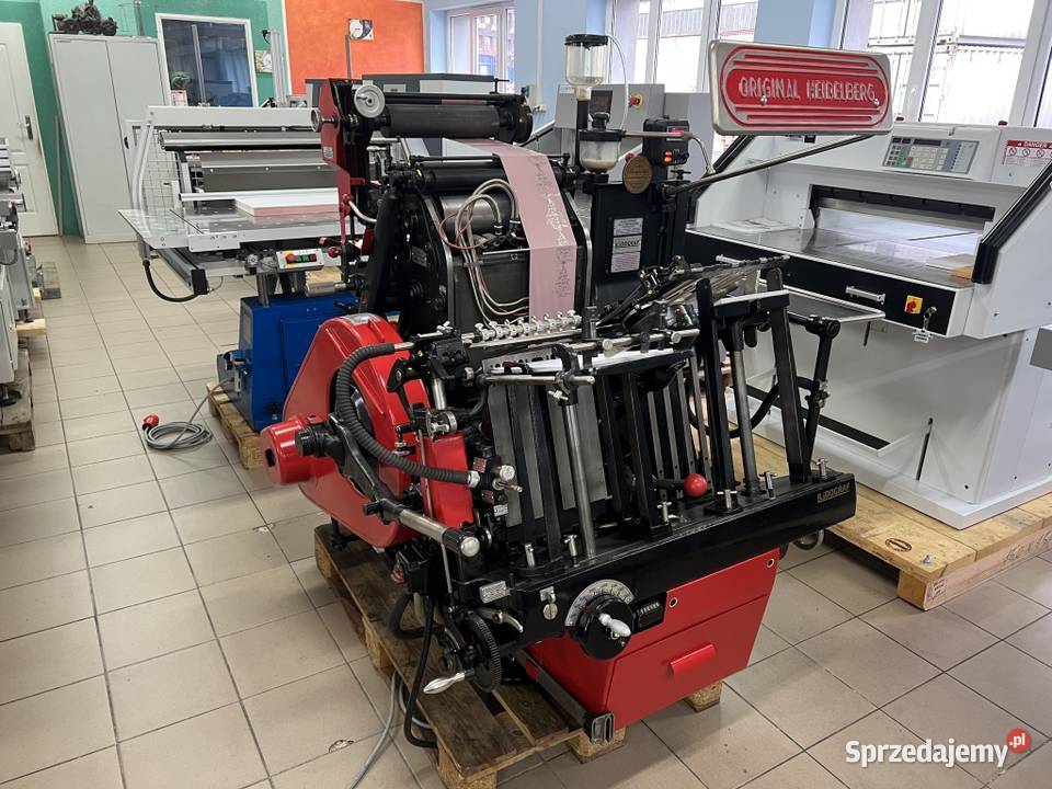 Złociarka Heidelberg Tiegel TP Letterpress Biznes i Przemysł Radom