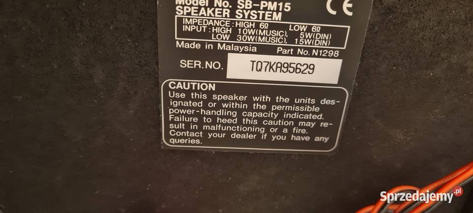 Wieża Panasonic SAFM15 Skarżysko-Kamienna