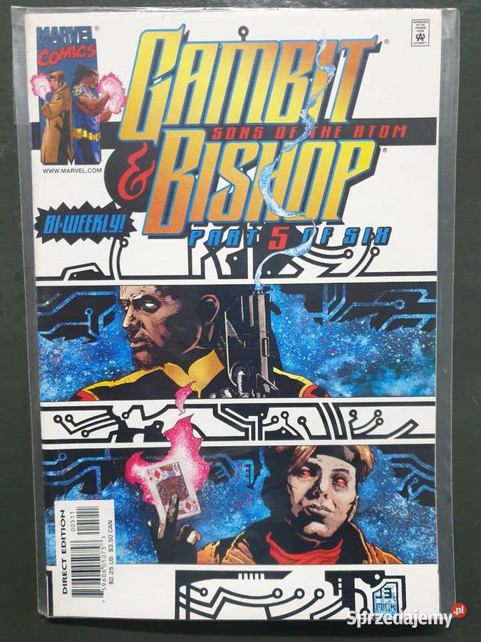 Gambit Bishop zestaw 11 oryginalnych komiksów pomorskie Gdynia sprzedam