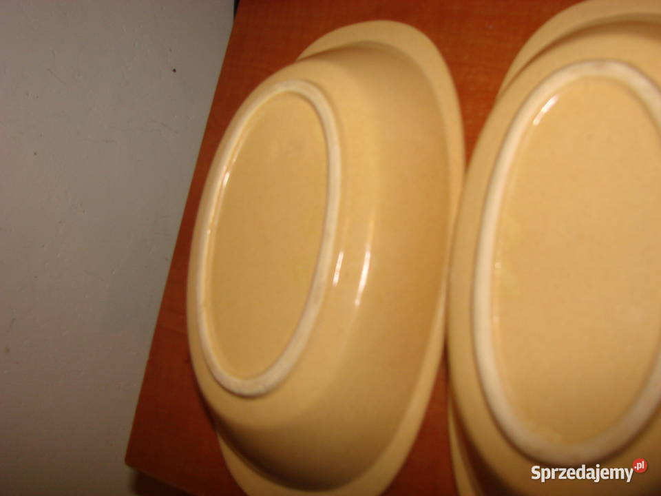 Bolesławiec wzór kaszubski półmisek PRL pomorskie Pruszcz Gdański