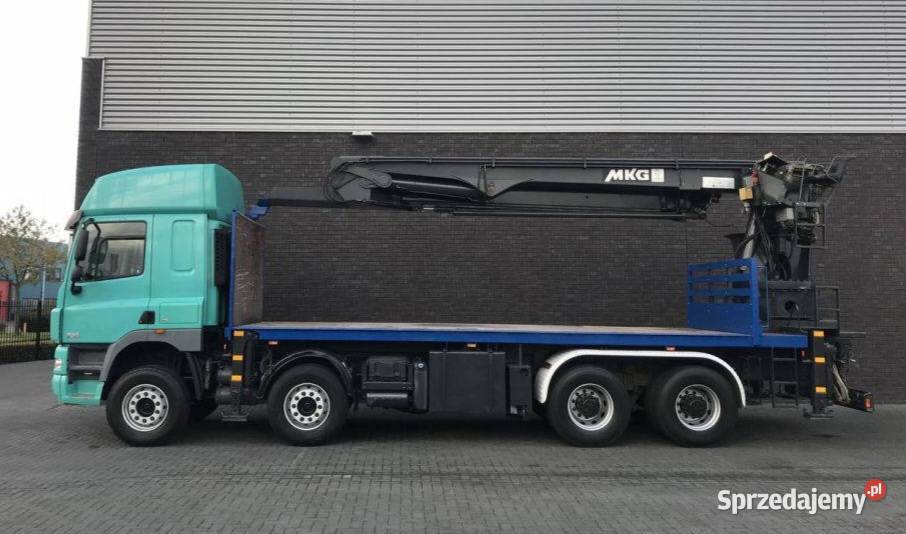 Budowlany podłoga z tylnym dzwigiem Daf CF 12000cm3 Skrzynie mazowieckie Warszawa