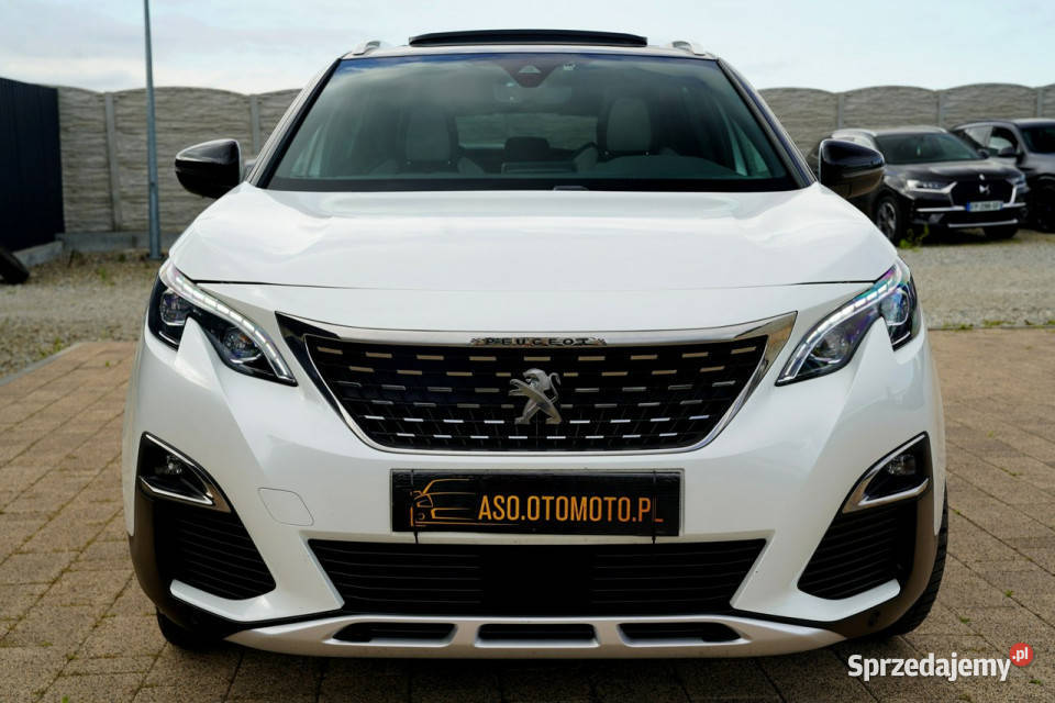 Peugeot 3008 GT ful led skóra masaze ACC kamery gniazdo USB opolskie Otmuchów