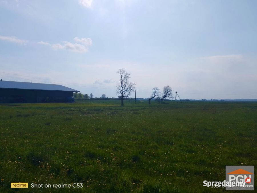 Grunt Roby 1240m2 kanalizacja Sprzedaż zachodniopomorskie