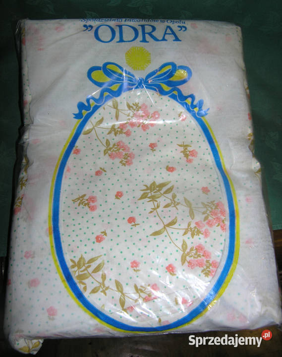 pościel z PRL zestaw NIEUŻYWANAD