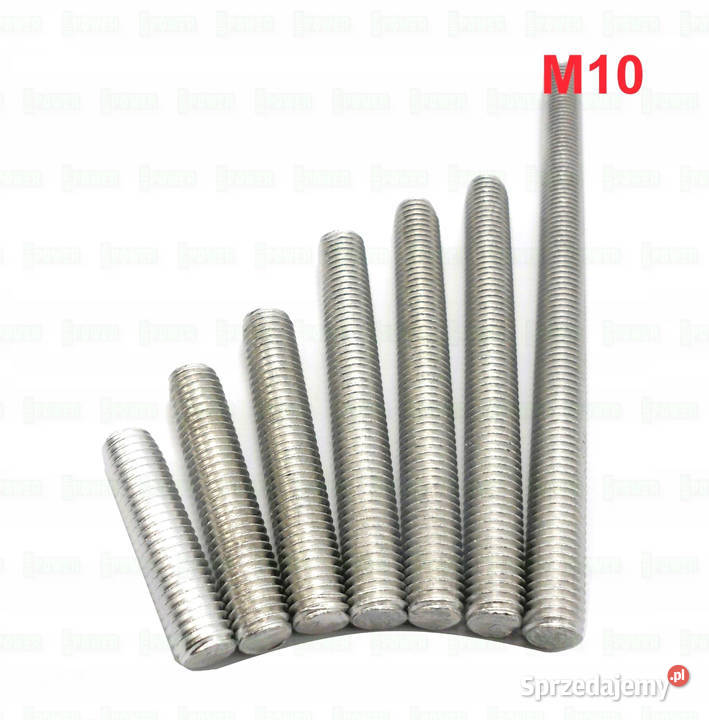 M10X50 ALUMINIOWY PRĘT GWINTOWANY DIN 975 Warszawa