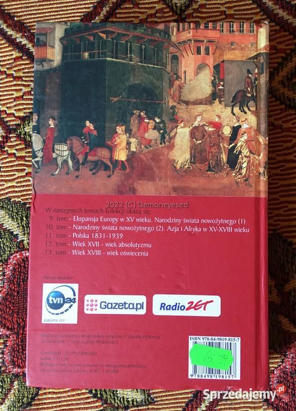 Historia Polski Powszechna tom 8 Biblioteka historia, archeologia Kraków