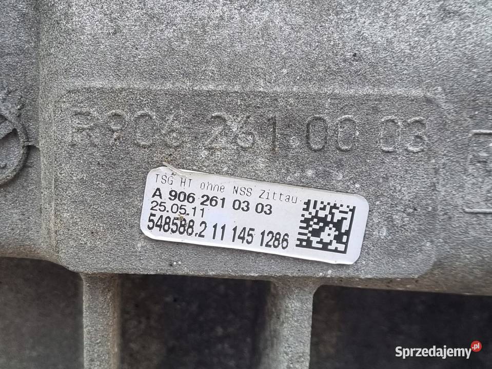Mercedes Sprinter W906 22 CDI MANUALNA SKRZYNIA lubelskie Janów