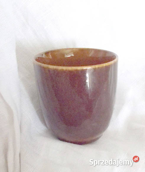 prl kubek z kamionki ceramiczny kubek Szczecin