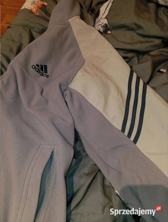 Bluza polarowa Y2K adidas 3 stripes Gródek nad Dunajcem