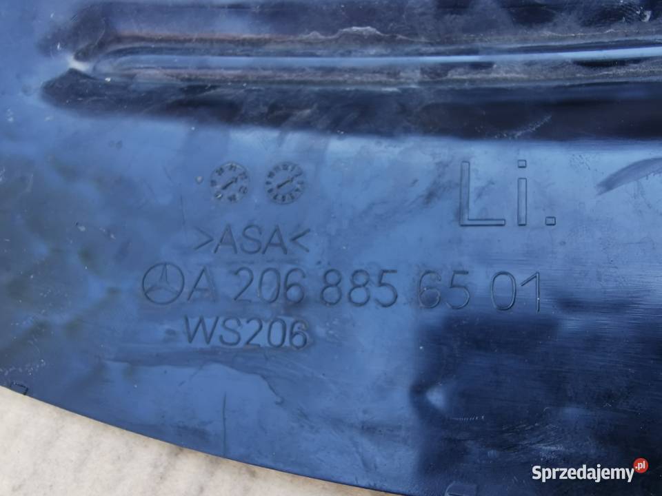 Kratka zderzaka przód lewa lh MercedesBenz w206 wielkopolskie Sieraków sprzedam