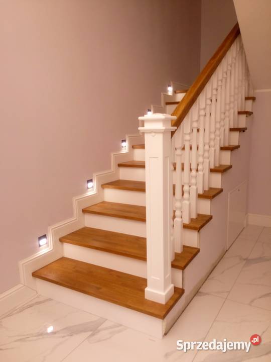 Schody balustrady drewniane małopolskie Tarnów