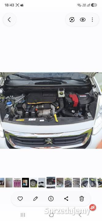 Peugeot Partner 16 Blue HDI 2016 Automat nawigacja GPS Peugeot